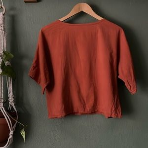 Maelu Linen Top